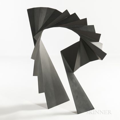Robert Roesch (American, b. 1946) Moonbridge Sculpture