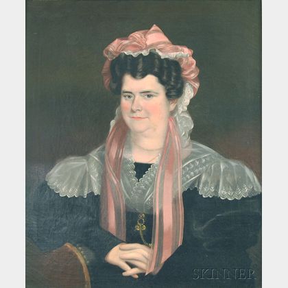 American School, 19th Century Portrait of Mary Mulhan.
