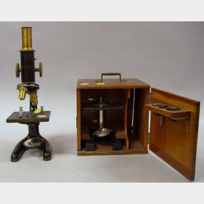 Two Bausch & Lomb Microscopes. 