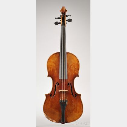 Markneukirchen Violin, Wilhelm Durrschmidt Workshop, 1922