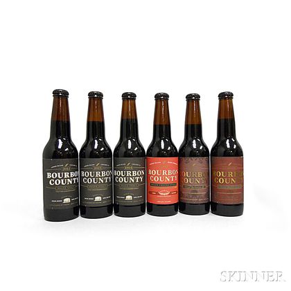 Goose Island Beer Company Bourbon County Ales, 6 12oz bottles 