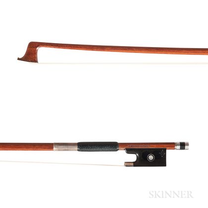 Silver-mounted Violin Bow, Richard Grünke