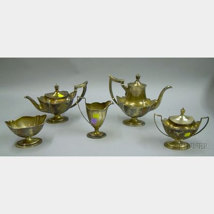Gorham Five-Piece Sterling Silver Tea and Coffee Service