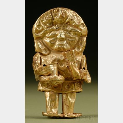 Pre-Columbian Gold Figure