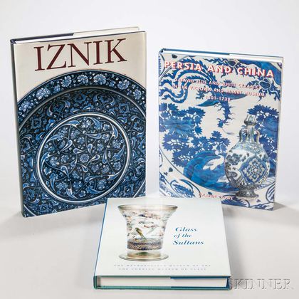 Three Books on Islamic Ceramics and Glass