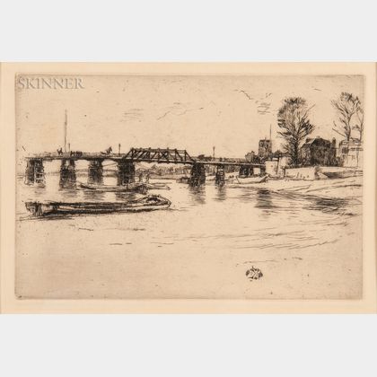James Abbott McNeill Whistler (American, 1834-1903) Chelsea