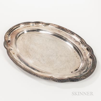 United States Navy Silver-plated Platter