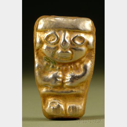 Pre-Columbian Tumbaga Figure