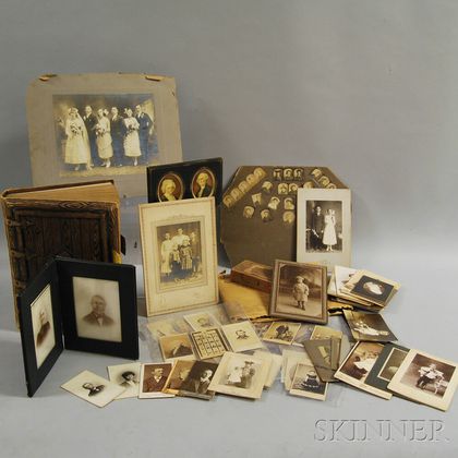 Group of Tintypes and Carte-de-visites