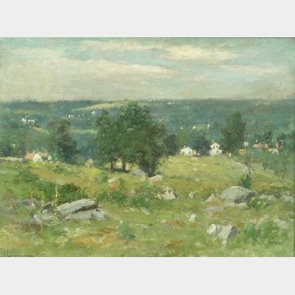 Joseph H. Greenwood (American, 1857-1927) Edge of the Village