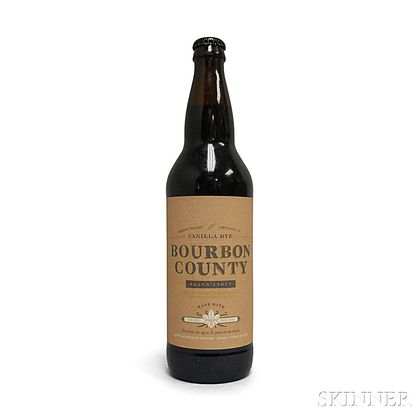 Goose Island Beer Company Vanilla Rye Bourbon County Brand Stout 2014, 1 22oz bottle 