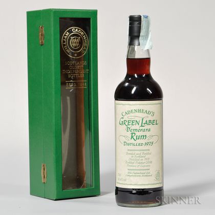 Demerara Rum 33 Years Old 1975, 1 70cl bottle (oc) 