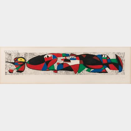Joan Miró (Spanish, 1893-1983) Les Troglodytes I