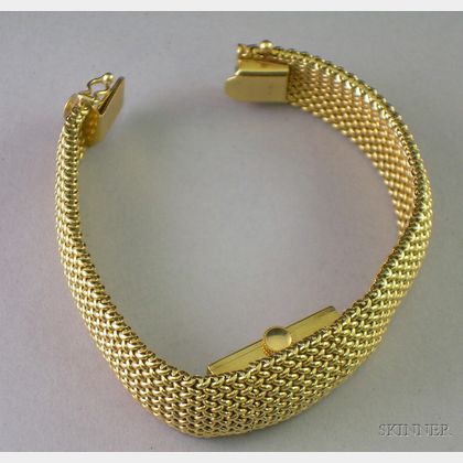 Lady's 14kt Gold Covered Wristwatch, Glycine