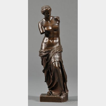 Bronze Grand Tour Figure of Venus de Milo