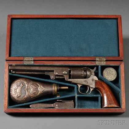 Cased Manhattan Arms Navy Revolver
