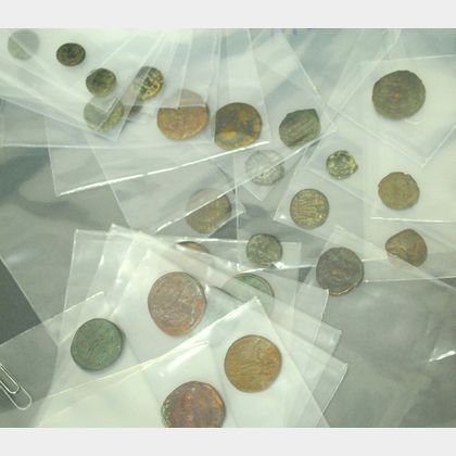 Lot of Assorted Roman Bronze Coins