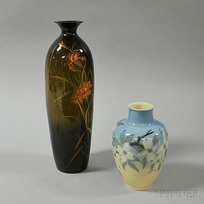 Two American Art Pottery Vases