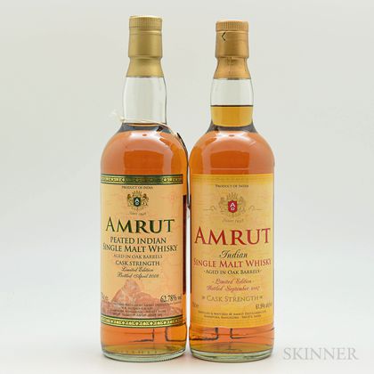 Mixed Amrut, 2 70cl bottles (oc) 