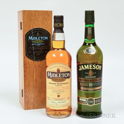Mixed Irish, 2 750ml bottle (owc) 