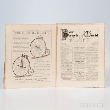 The Bicycling World, a Journal of Bicycling, Archery, and Other Polite Athletics.