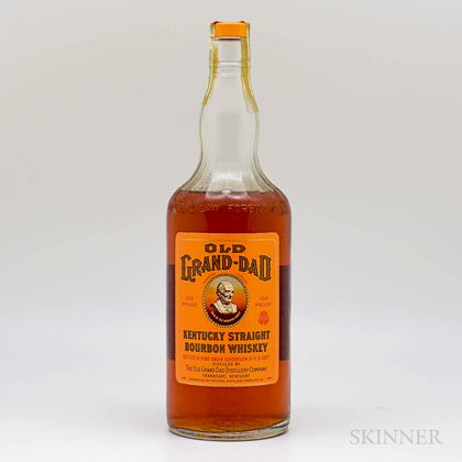 Old Grand Dad 4 Years Old 1964, 1 quart bottle 