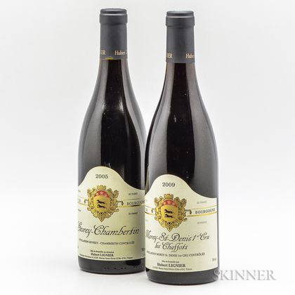 Hubert Lignier, 2 bottles 