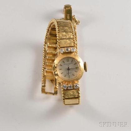 Baume Mercier 14kt Gold and Diamond Lady's Wristwatch