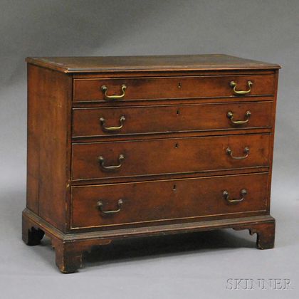 Chippendale Cherry Four-drawer Chest
