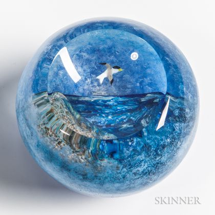 Rick Ayotte Seascape Paperweight