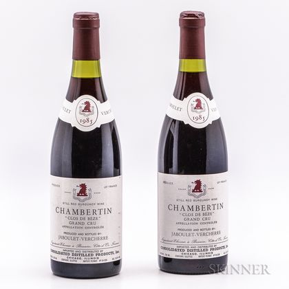 Jaboulet Vercherre Chambertin Clos de Beze 1985, 2 bottles 