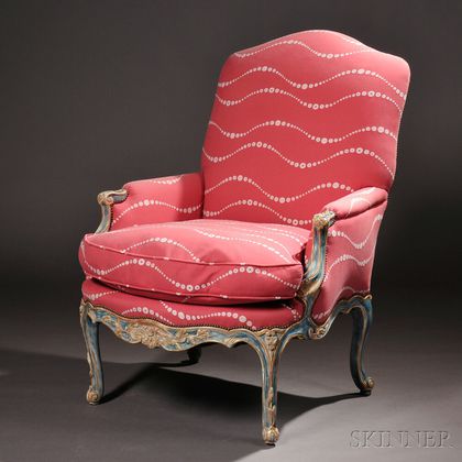 Custom Bergere Chair 