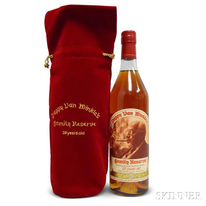 Pappy Van Winkle Family Reserve Bourbon 20 Years Old 2015, 1 750ml bottle 