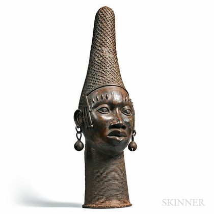 Benin-style Bronze Head