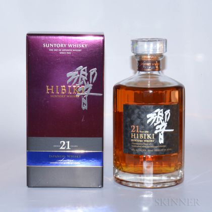 Hibiki 21 Years Old, 1 750ml bottle 