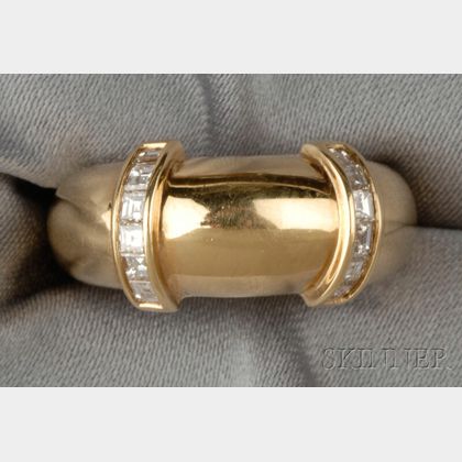 18kt Gold and Diamond Ring, Boucheron, France