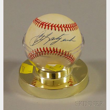 Carl Yastrzemski Autographed Baseball