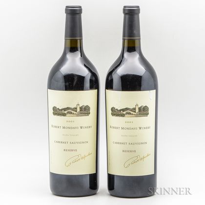 Robert Mondavi Winery Cabernet Sauvignon Reserve 2001, 2 magnums 
