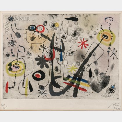 Joan Miró (Spanish, 1893-1983) La main