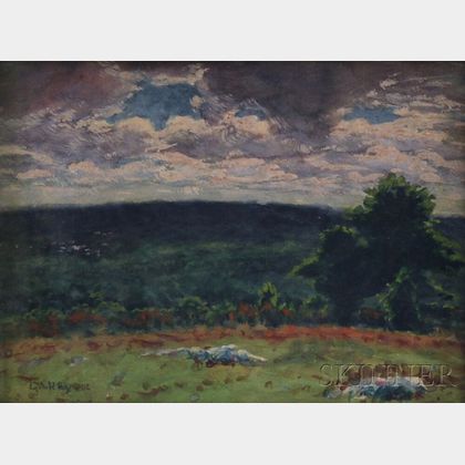 George Arthur Hays (American, 1854-1945) Pasture.