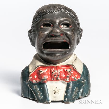 Cast Iron "Uncle Tom" Mechanical Bank