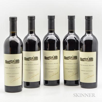 Robert Mondavi Winery Cabernet Sauvignon Reserve, 5 bottles 