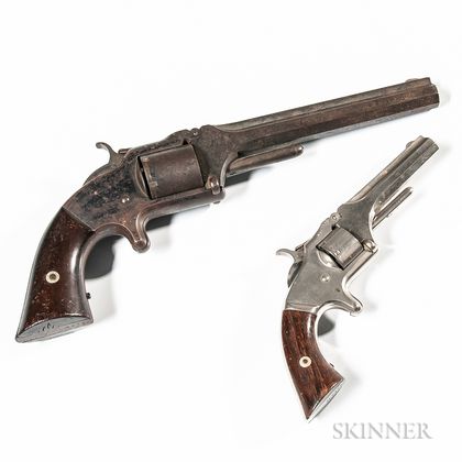 Smith & Wesson Model No. 2 and a Model No. 1 1/2 Revolvers
