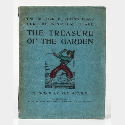 Yeats, Jack B. (1871-1957) The Treasure of the Garden, One of Jack B. Yeats's Plays for the Miniature Stage.