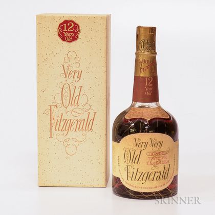 Very Very Old Fitzgerald 12 Years Old 1957, 1 4/5 quart bottle (oc) 