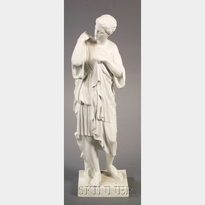 Limoges Parian Figure of a Classical Woman