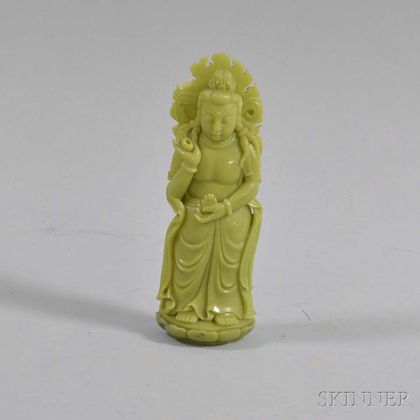 Hardstone Figure of Buddha