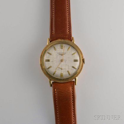 Longines Caliber 370 14kt Gold Wristwatch