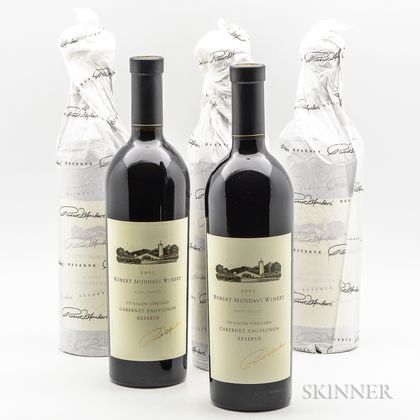 Robert Mondavi Winery Cabernet Sauvignon Reserve To Kalon Vineyard 2001, 5 bottles 