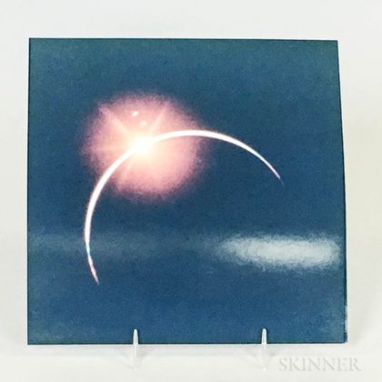 Chromogenic Print from Apollo 12 of an Eclipse of the Sun by the Earth